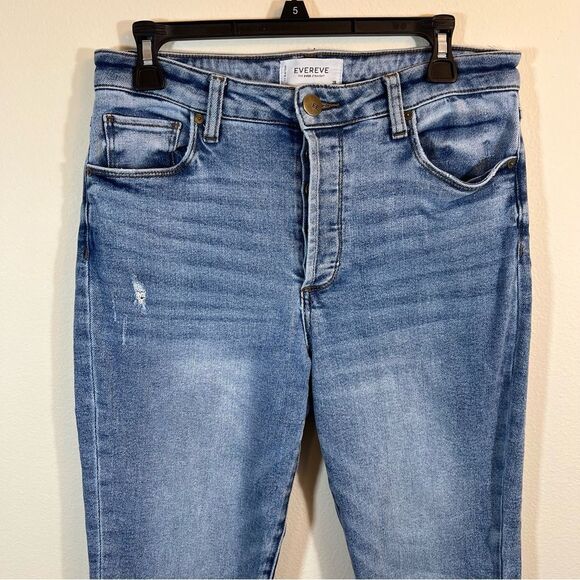 EVEREVE The Ever Straight Jeans Women’s 28 High Rise - Picture 3 of 12